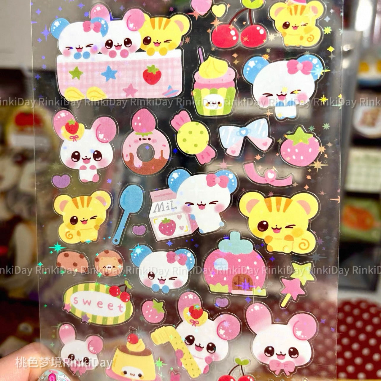 {rinki day} glitter q-lia babies