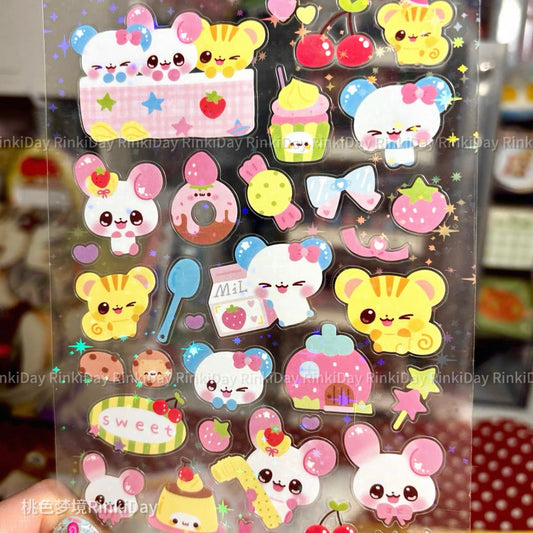 {rinki day} glitter q-lia babies