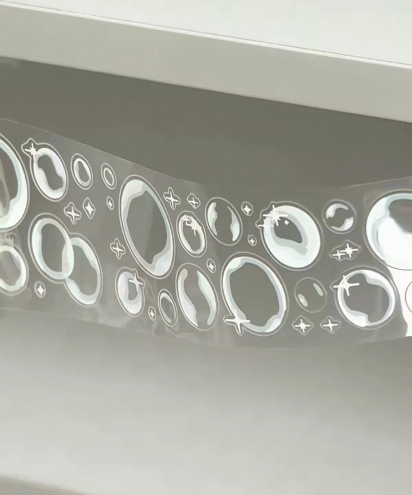 {intomyvibe} light twinkle bubble kiss cut tape