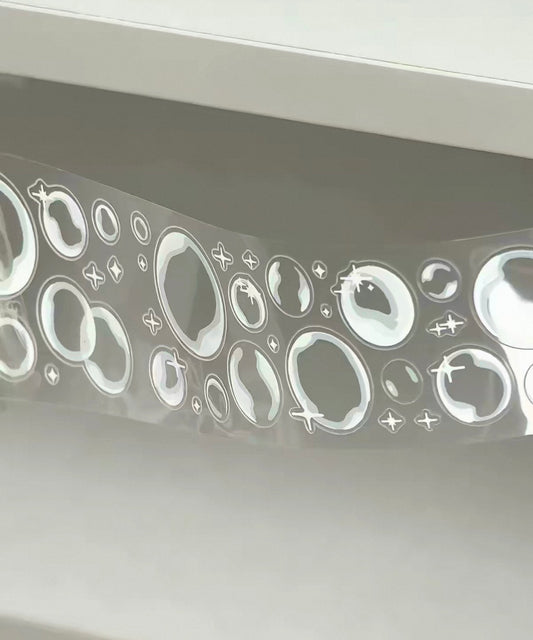 {intomyvibe} light twinkle bubble kiss cut tape