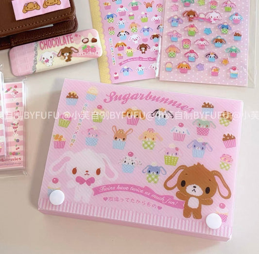 {byfufu} sugarbunnies sweet cupcake pocket storage file