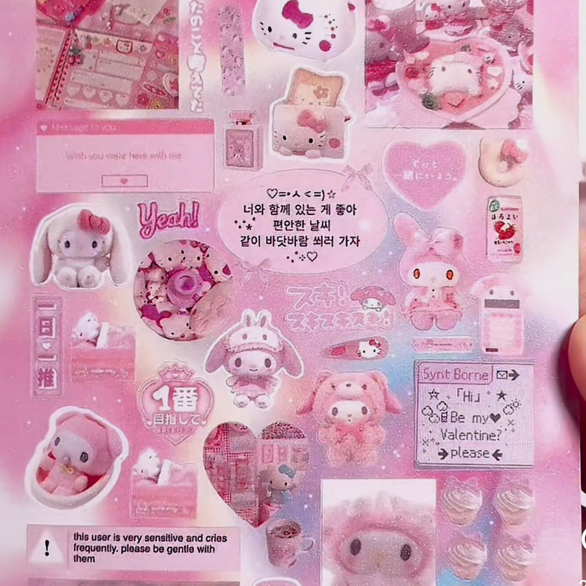 {c-贴纸书} 30 page sweet rabbit sticker book