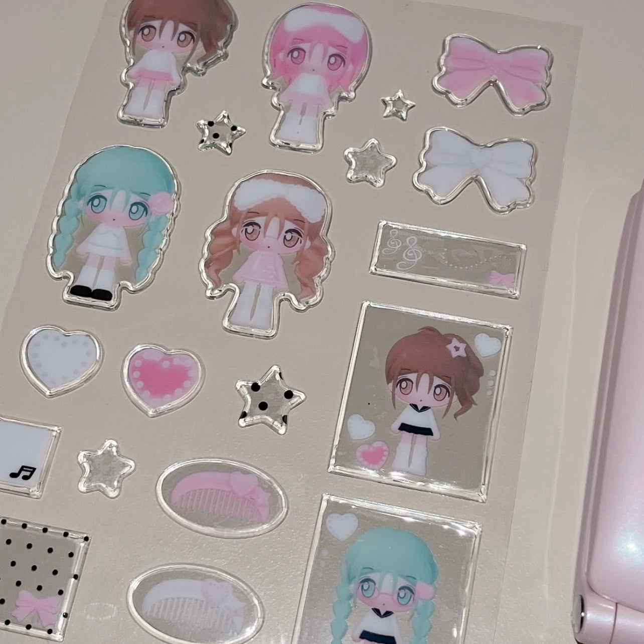 {coral tree} daily epoxy sticker