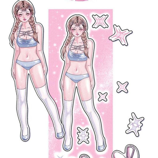 {pegacon eyes} GRWM pink kisscut tape