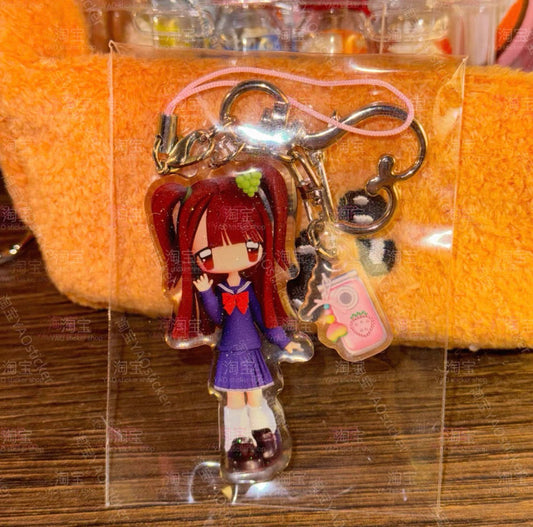 {YAO} heisei jk fruit acrylic keychain