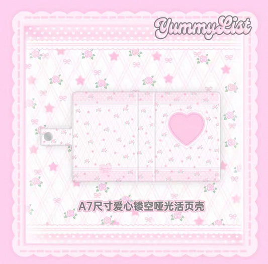 {yummylist} a7 matte roses binder