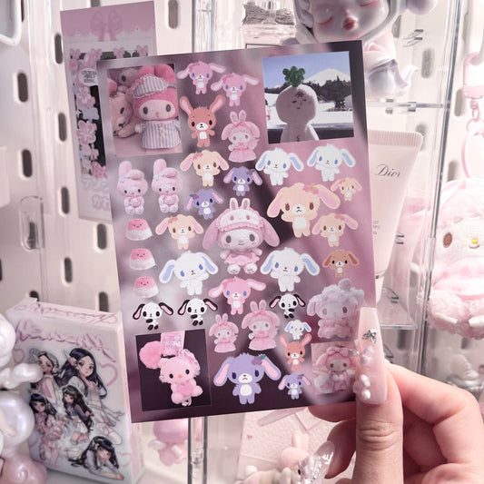 {c-艺术家} my melody & bunnies