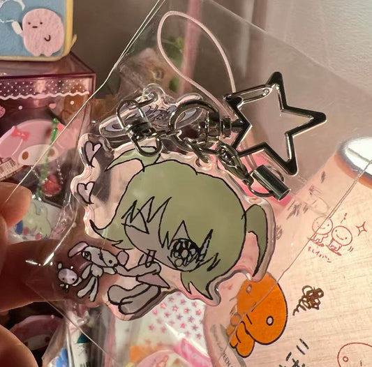 {YAO x TuizhAaaa} spiral room keychain
