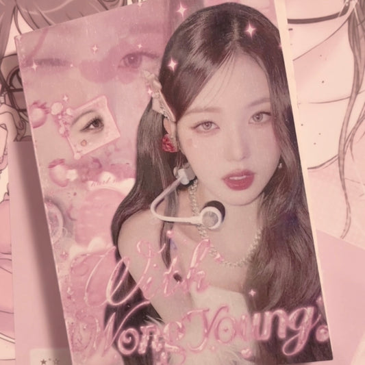{c-艺术家} 40 page wonyoung sticker book