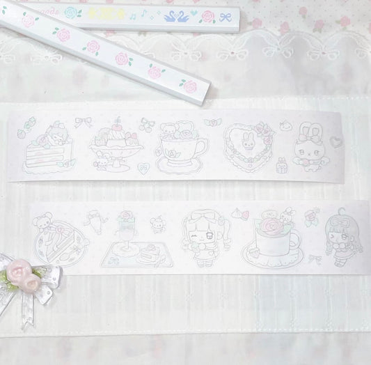 {DearDoris} afternoon tea time kiss cut tape