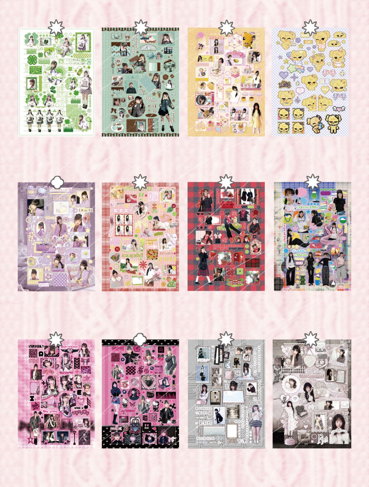 {c-艺术家} 32 page ive rei sticker book