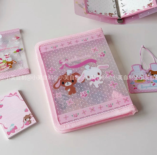 {byfufu} sugarbunnies rosy lace zipper file