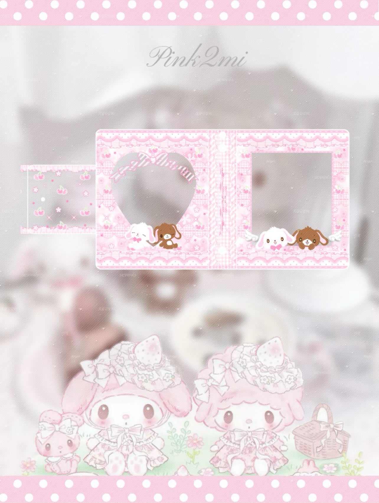 {pink2mi} 2types m5 binder shell