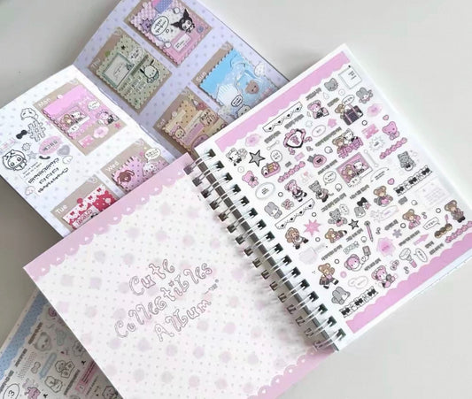 {c-贴纸书} 27p cute collectibles sticker book