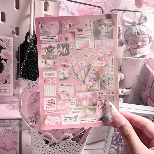 {c-艺术家} pink lilies
