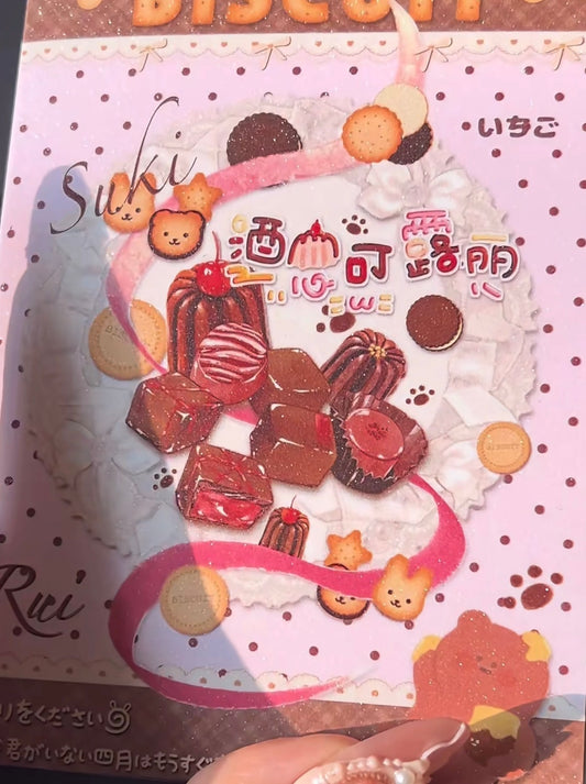{c-贴纸书} 35p soft biscuit sticker book