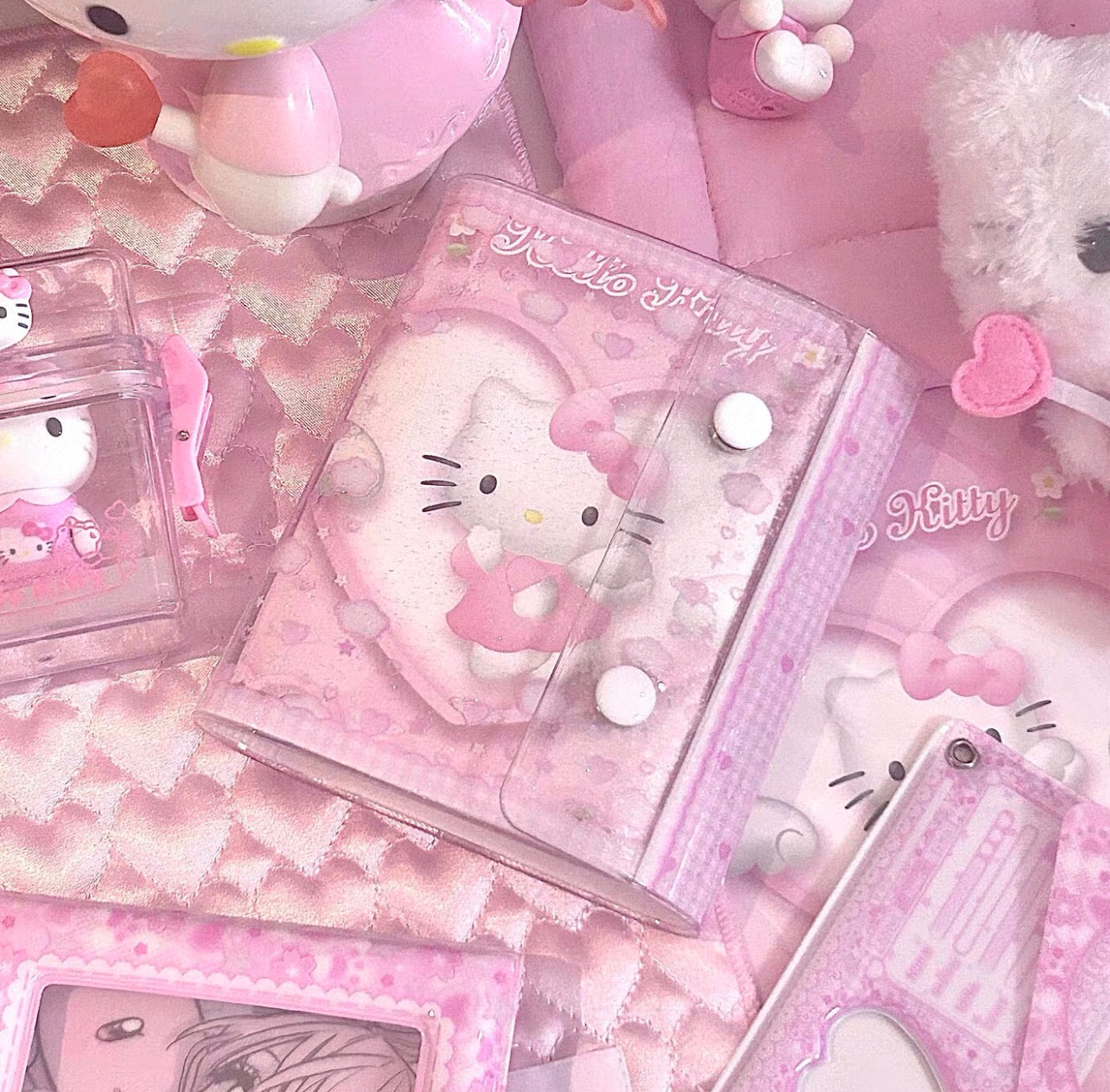 {yummylist} m5 glitter heart cloud binder