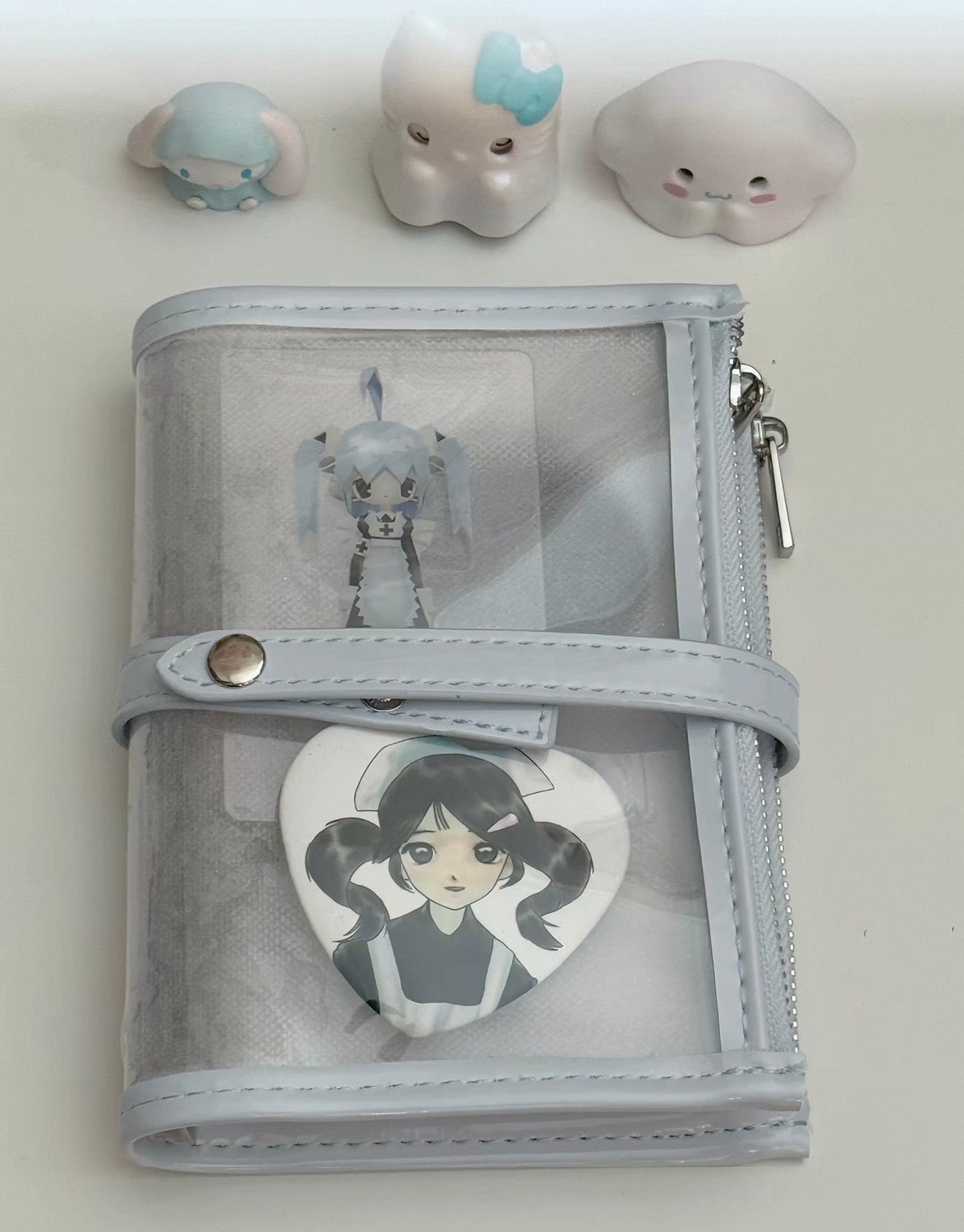 {pinkspark} the transparent book - a7 clear pocket binder