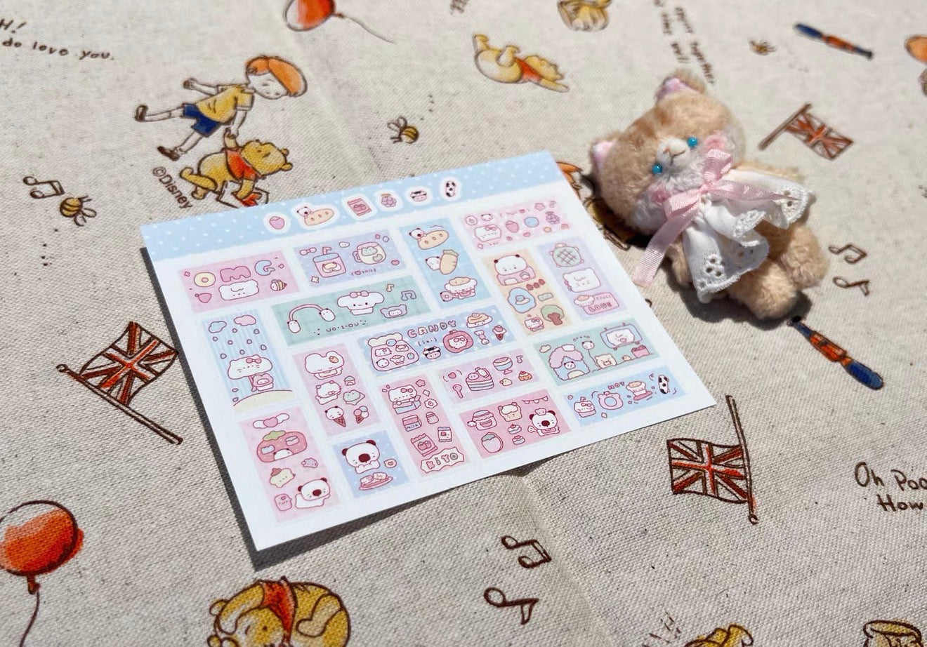 {potatobb} small animal label