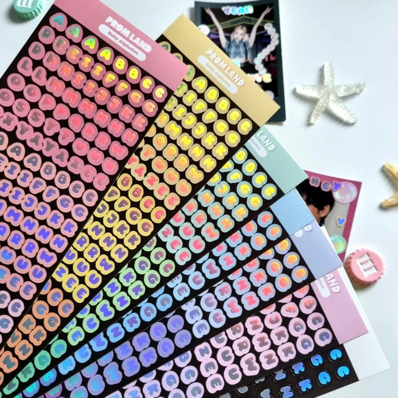 {hipromland} baby bubble letters