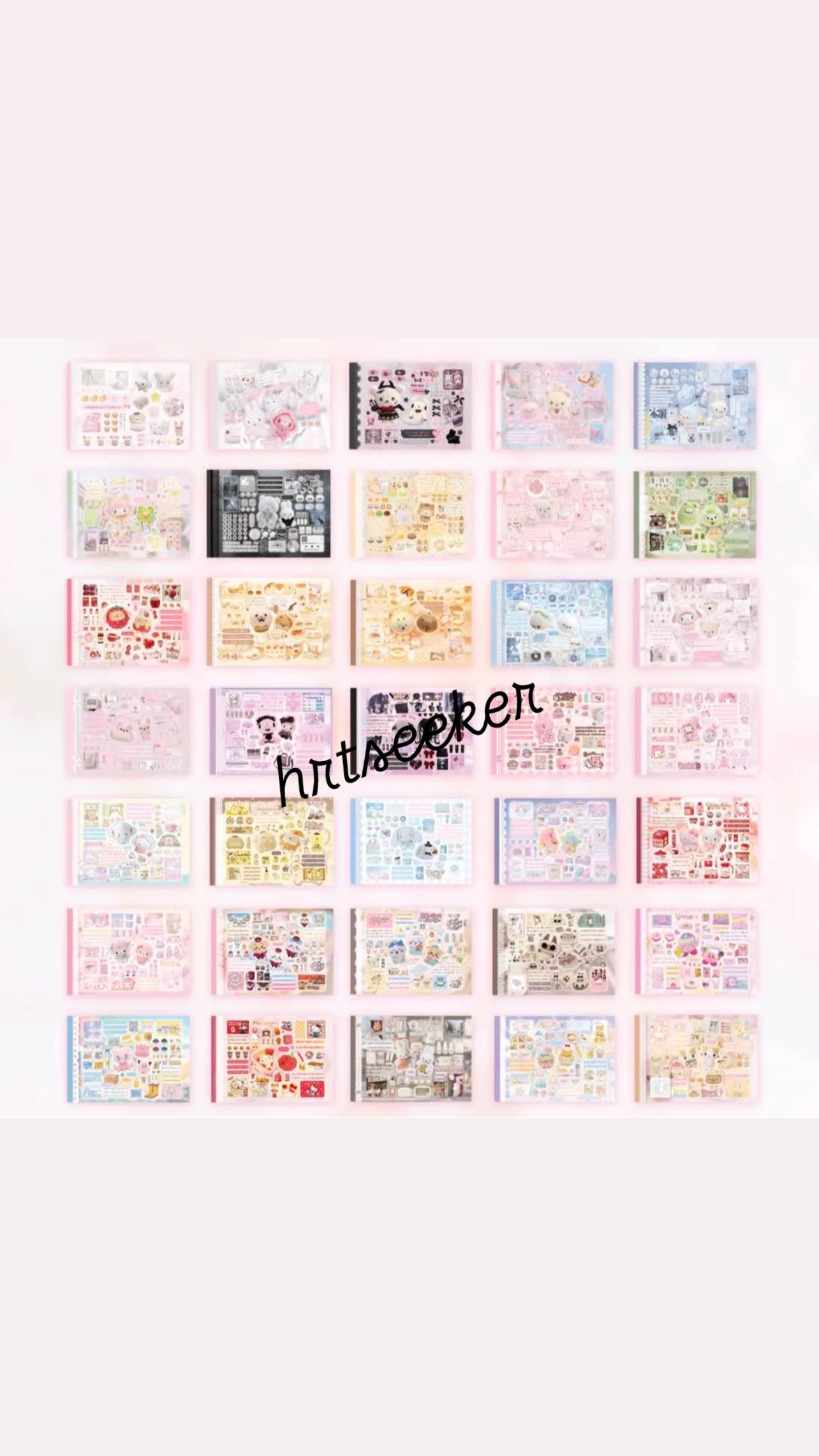 {PRE-ORDER} 35 page sticker book #8