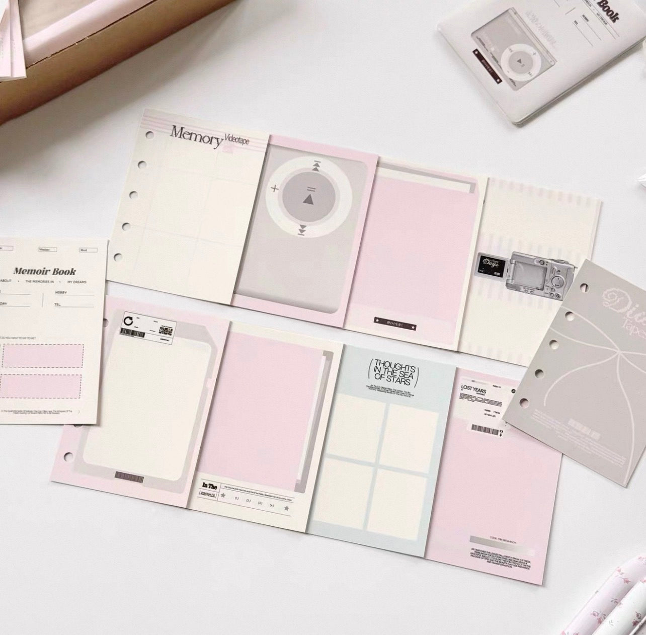 {ribbon shop} videotape m5 binder refill paper