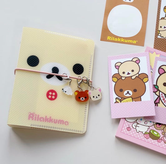 {byfufu} rilakkuma bear m5 binder