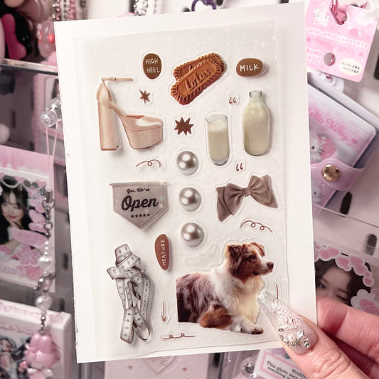 {HRTSTICKER} a7 mini neutrals and pearls