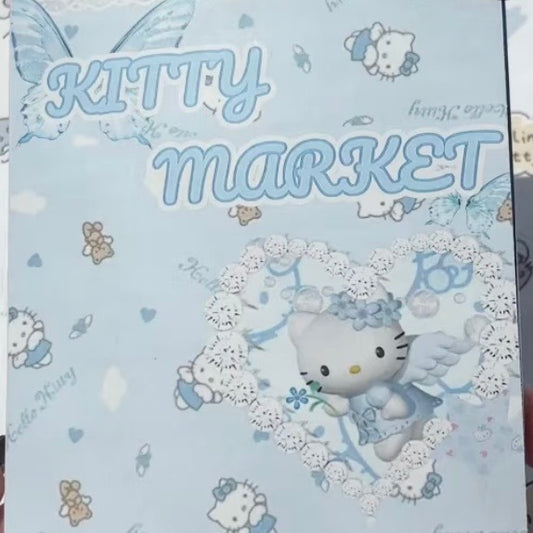 {c-贴纸书} 40 page kitty market sticker book