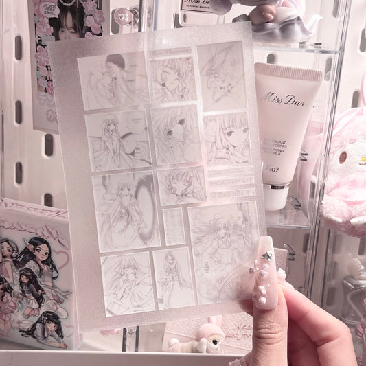 {c-艺术家} glittered and faded