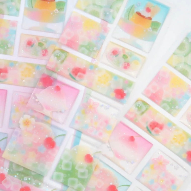 {pearly button} cool pop epoxy