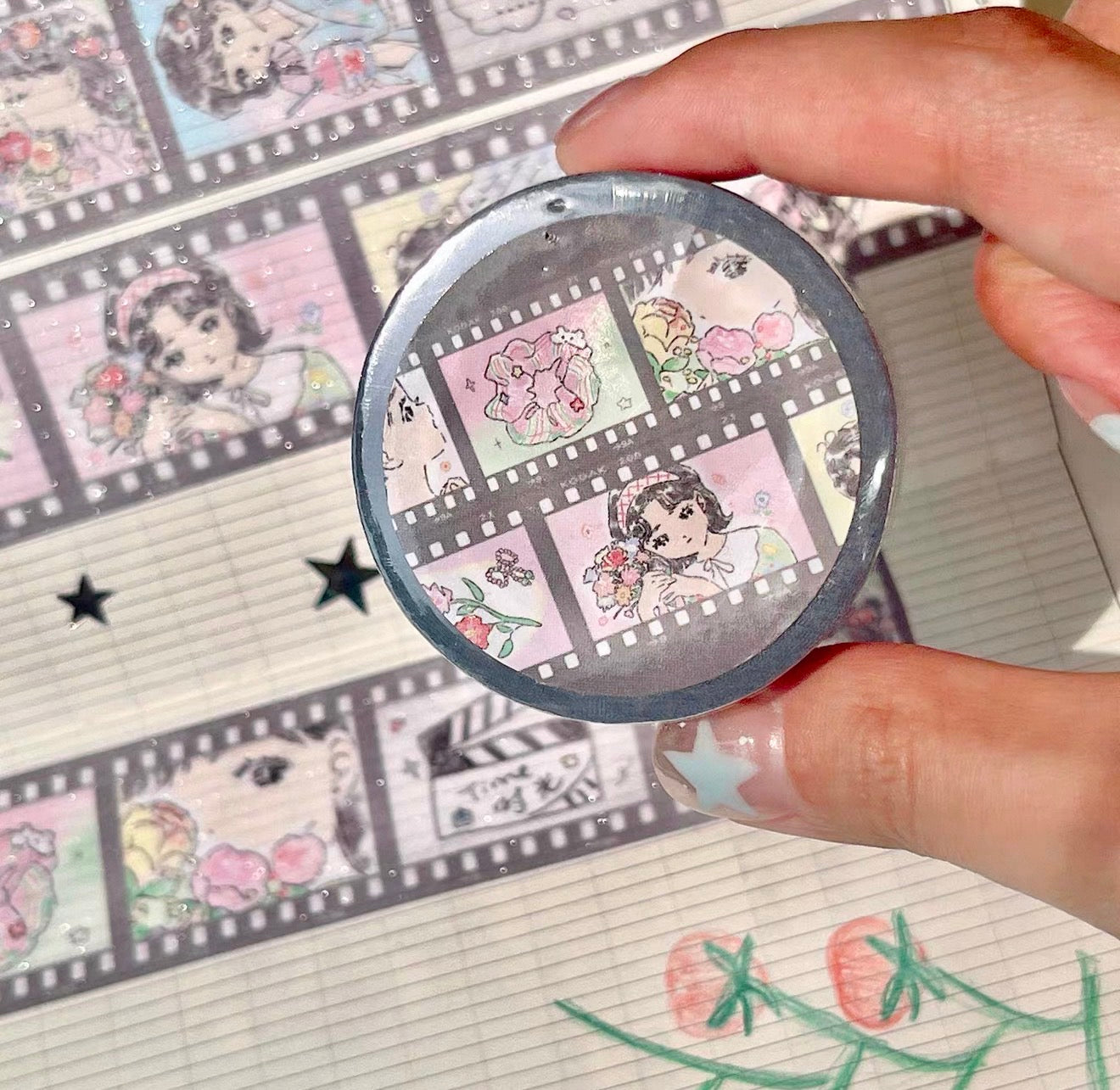 {heart bunny} film 2.0 love story glitter tape
