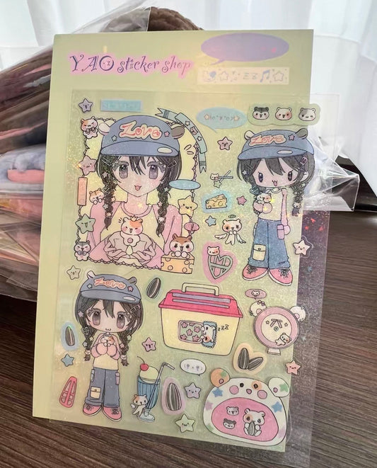 {YAO} y2k hamster girl