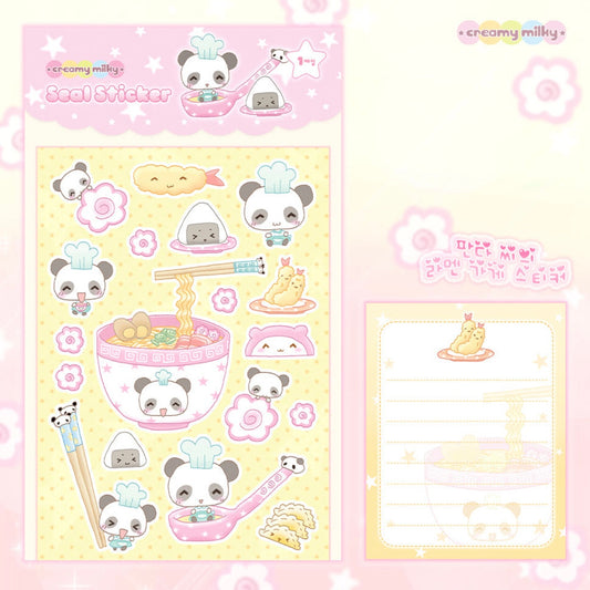{creamy milky} pandas ramen shop