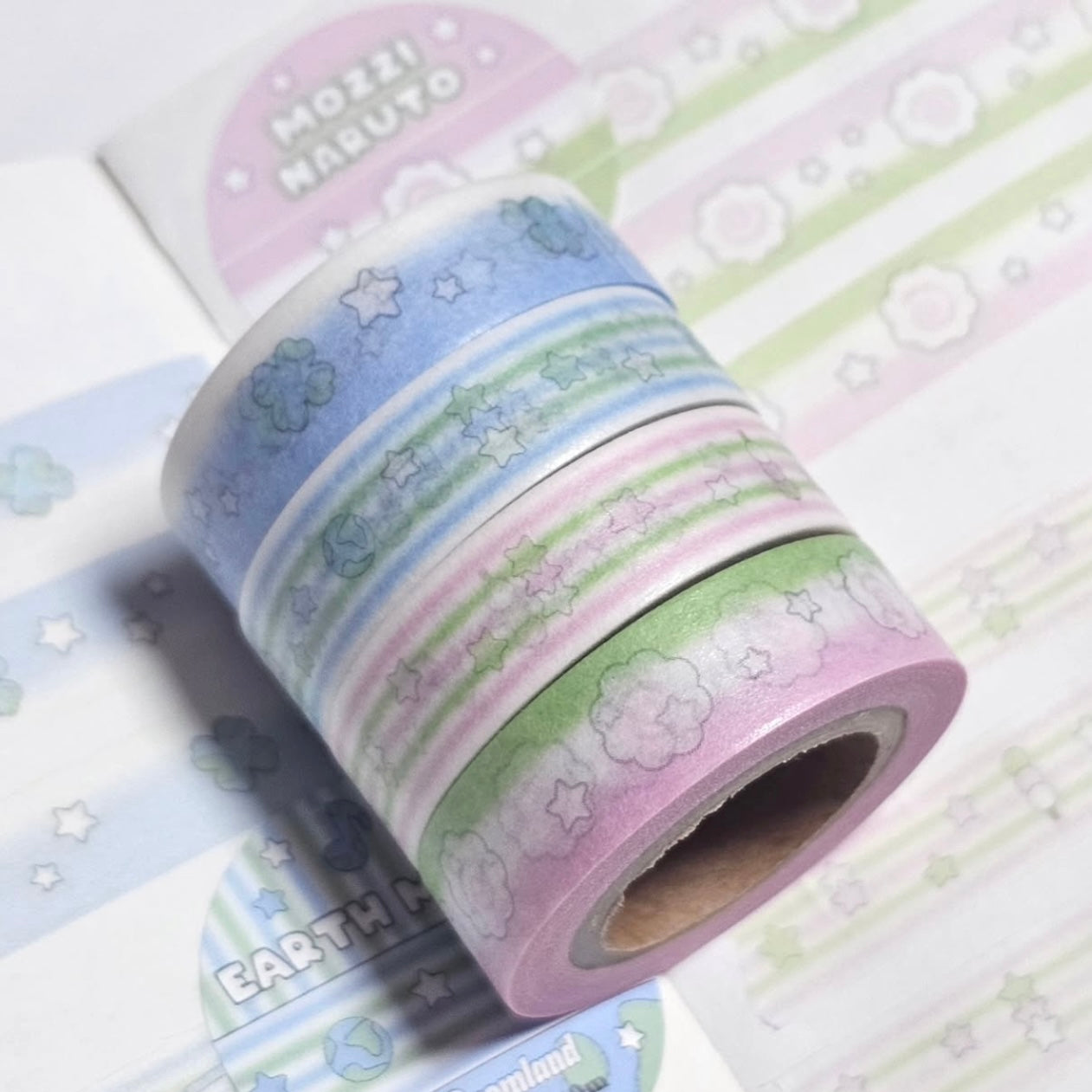 {hipromland} earth mozzi washi tape