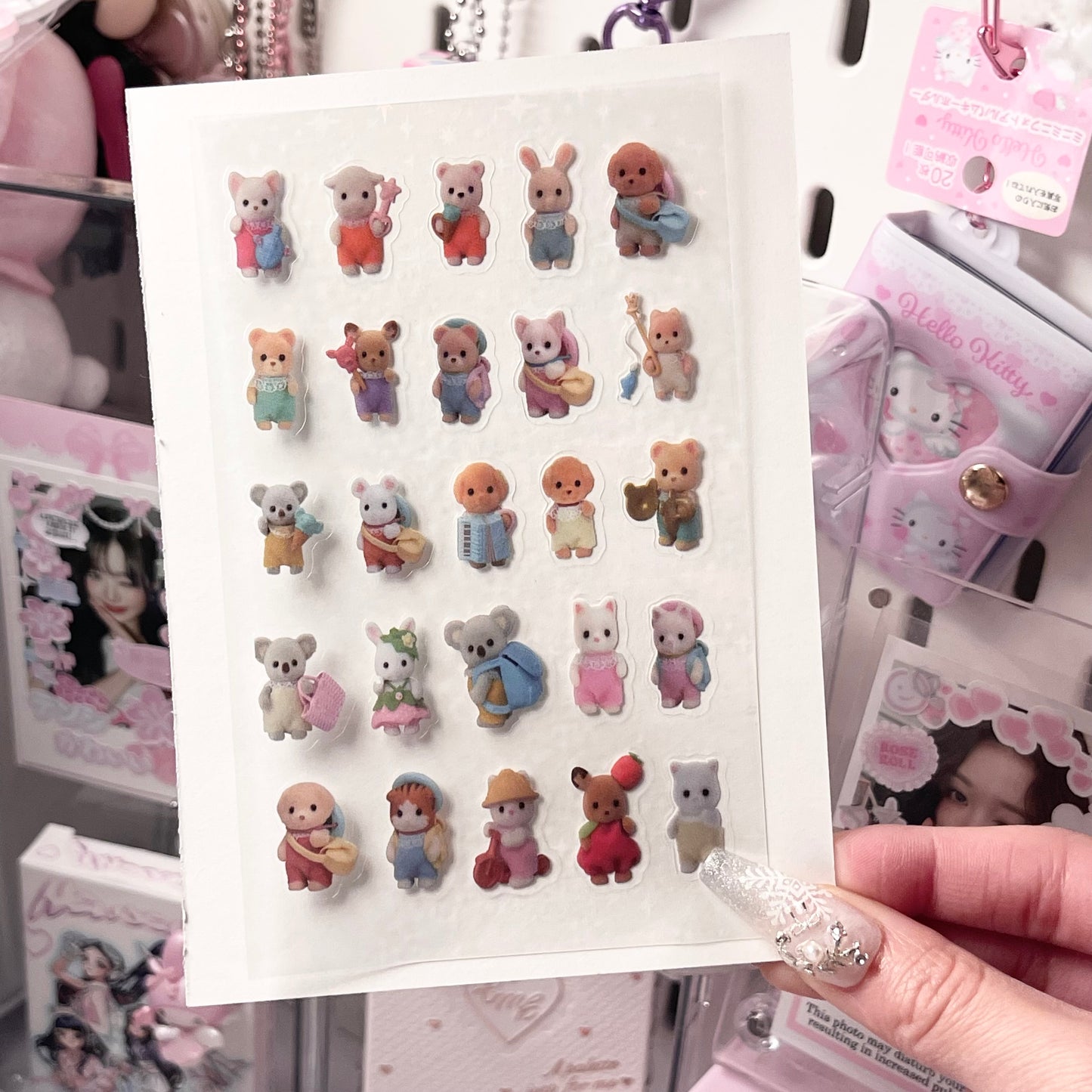 {HRTSTICKER} a7 mini sylvanian families