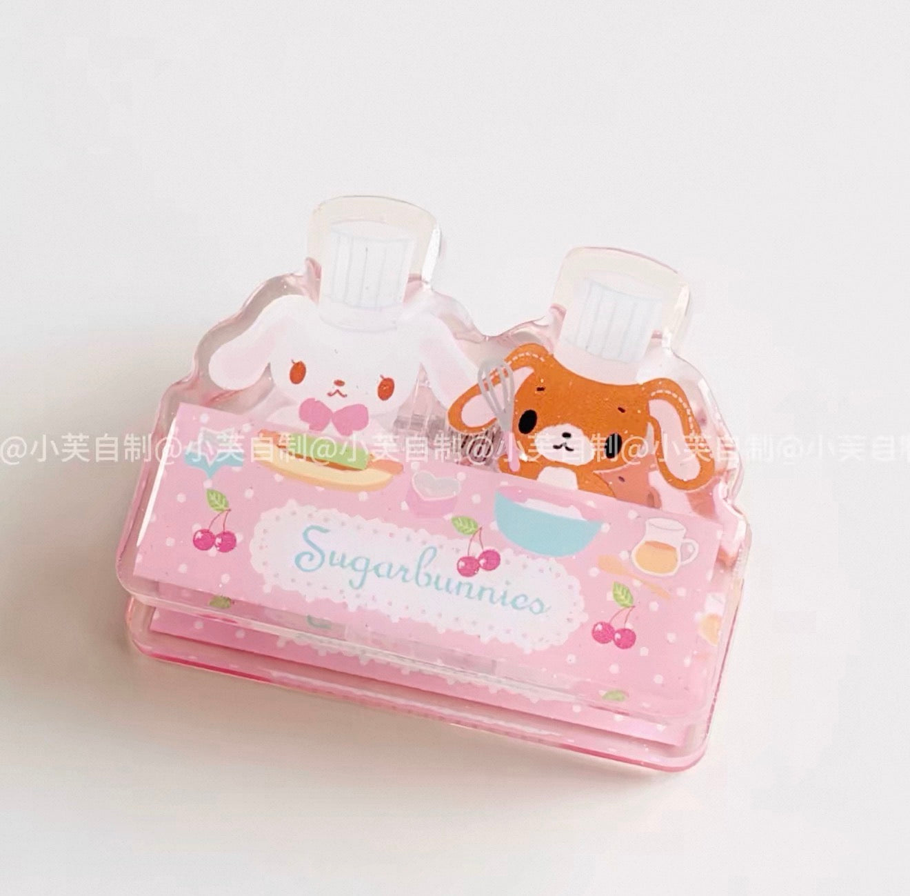 {byfufu} sugarbunnies ribbon and chef acrylic clip