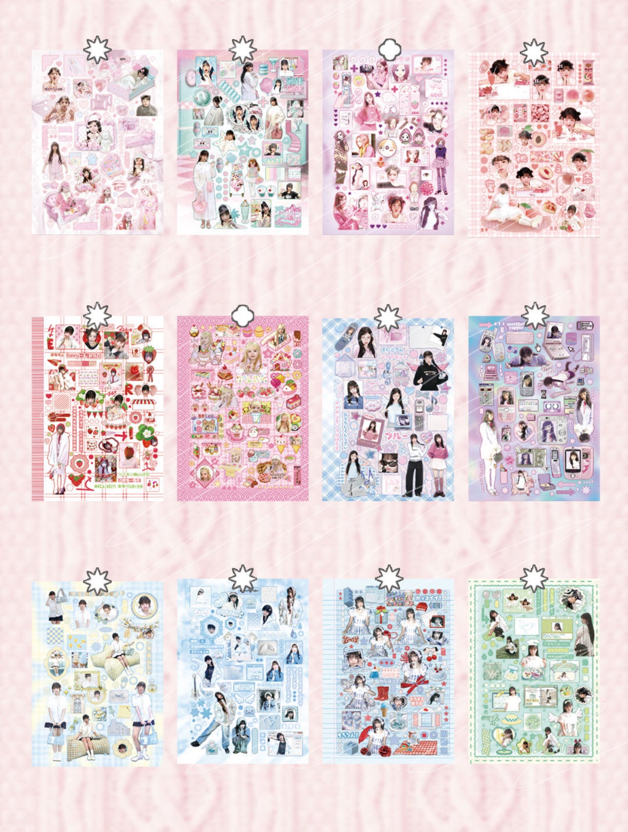 {c-艺术家} 32 page ive rei sticker book