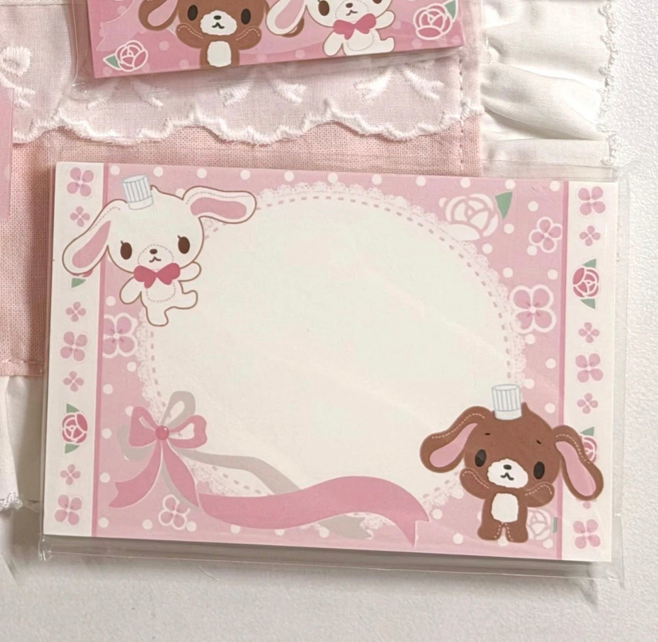 {homemade chestnut} sugarbunnies lovely rose ribbon m5 memo