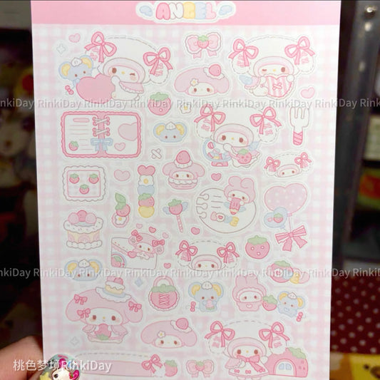 {rinki day} marshmallow strawberry my melody