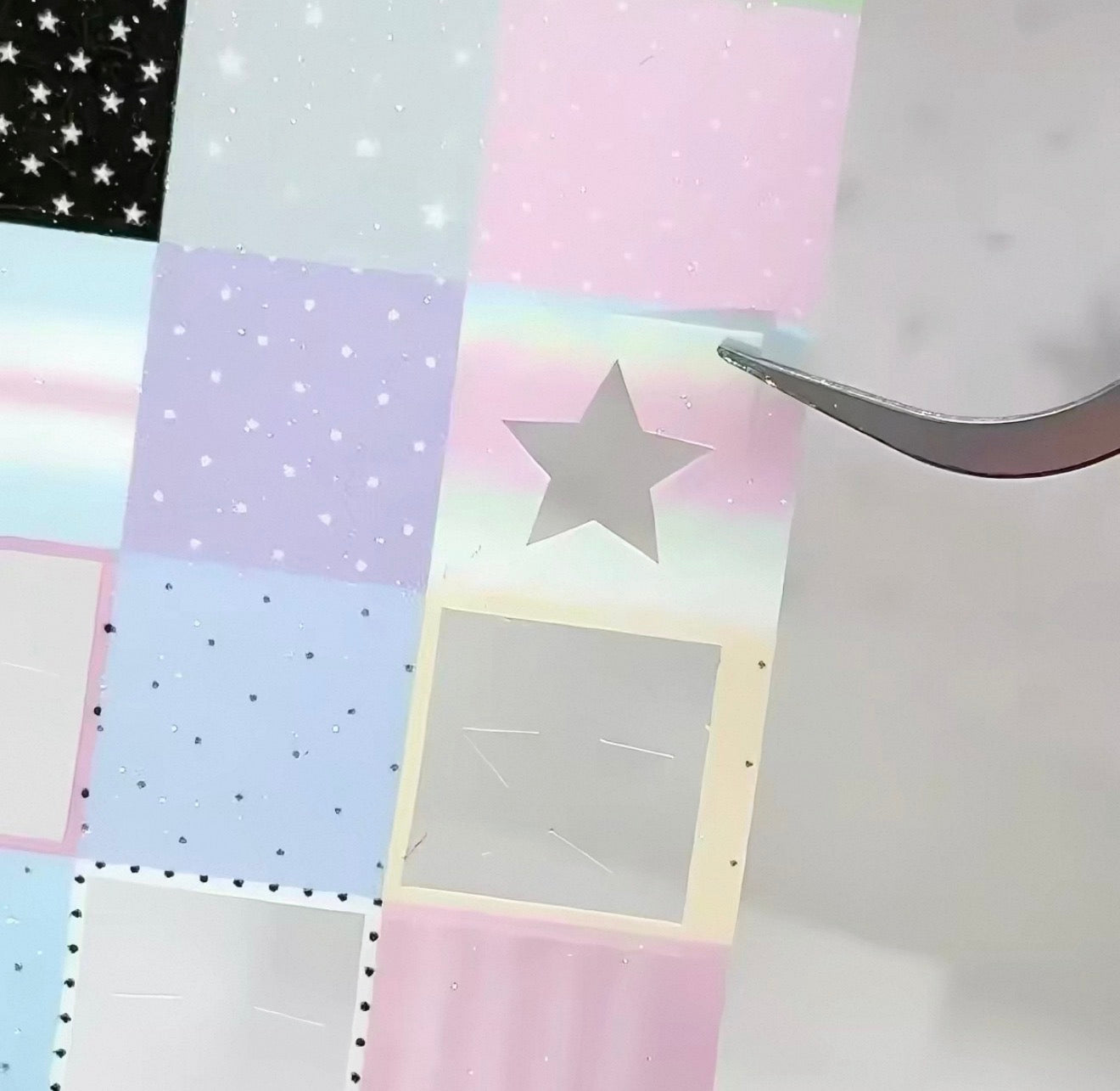 {intomyvibe} cut stars kiss cut tape