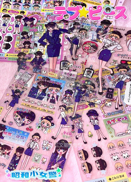 {sanwenmao} little policewomen series