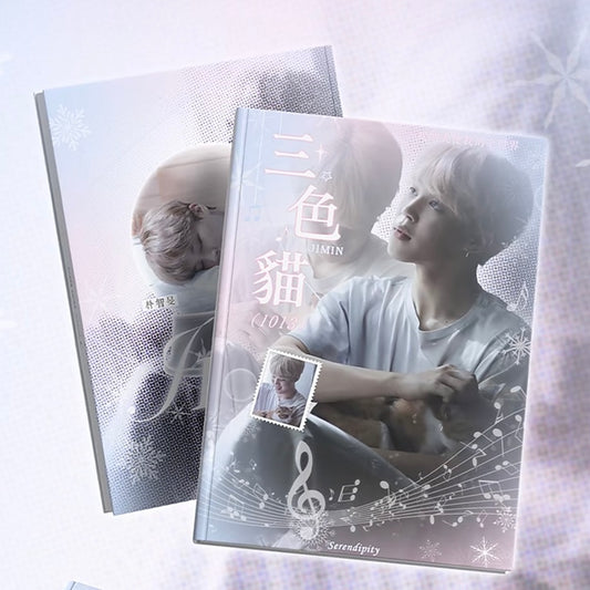 {c-贴纸书} 40 page bts park jimin sticker book