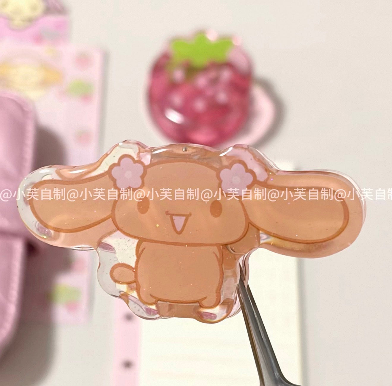 {byfufu} mocha acrylic clip