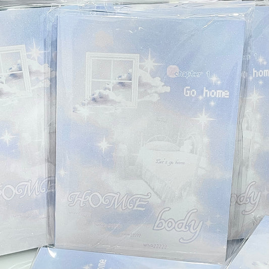 {c-贴纸书} 30 page homebody sticker book (2 chapters)