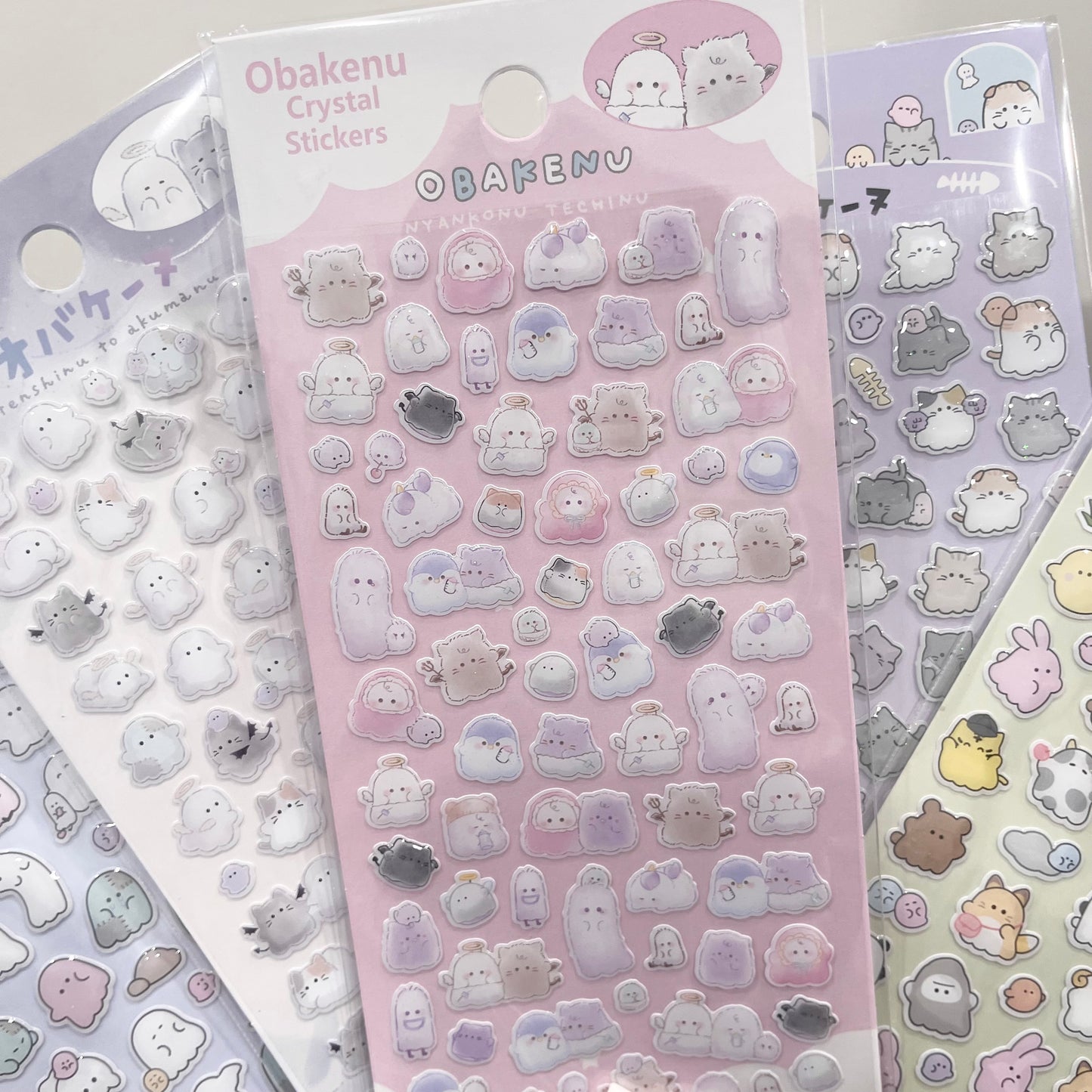 {crux} obakenu crystal sticker