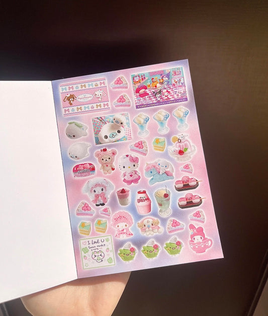 {c-贴纸书} 40p sunny days outside the window sticker book