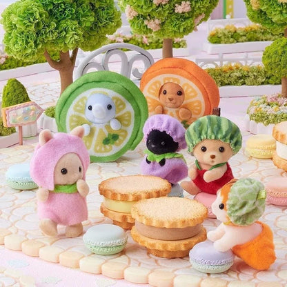 {JAPAN} sylvanian families baby fruit friends blind bag