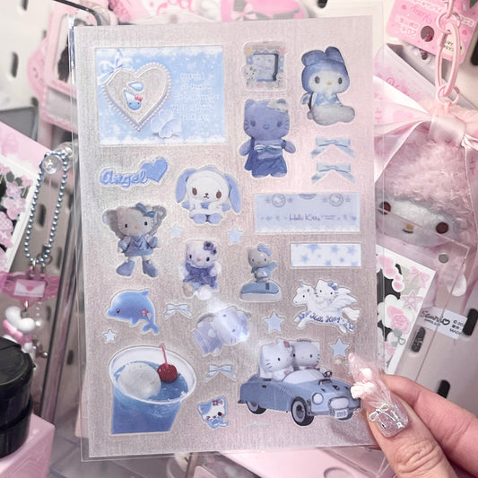 {c-艺术家} blue hello kitty