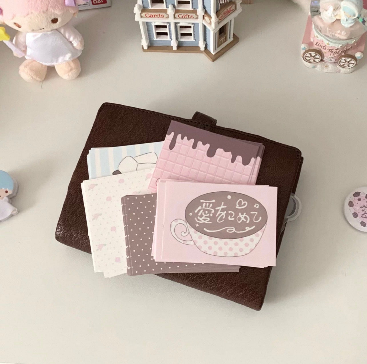 {all4u} choco love story memo pack